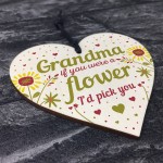 Gifts For Grandma Grandparents Wooden Heart Sign Birthday Gifts