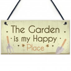 Novelty Garden Sign Gift For Gardeners Mum Nan Home Decor