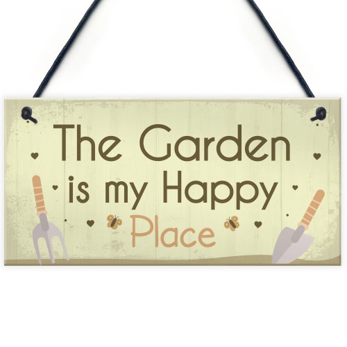 Novelty Garden Sign Gift For Gardeners Mum Nan Home Decor