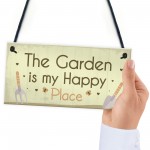 Novelty Garden Sign Gift For Gardeners Mum Nan Home Decor