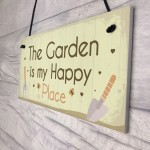 Novelty Garden Sign Gift For Gardeners Mum Nan Home Decor