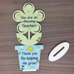 Amazing TEACHER GIFTS Wooden Flower Thank You Gift For Teacher