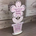 Mummy To Be Gifts From Bump Wooden Flower Gift For Mummy