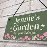 PERSONALISED Garden Sign Summer House Sign Gifts For Women Mum