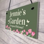 PERSONALISED Garden Sign Summer House Sign Gifts For Women Mum