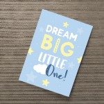 Blue Nursery Prints / Nursery Room Wall Art Pictures / Boys Room