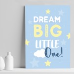 Blue Nursery Prints / Nursery Room Wall Art Pictures / Boys Room