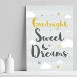 Grey Nursery Prints For Baby Room / Nursery Wall Art Pictures