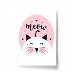 Cute Animal Nursery Print Cat Lover Gift Cat Sign Cat Gift Decor Cute Animal Nursery Print Cat Lover Gift Cat Sign Cat Gift Decor