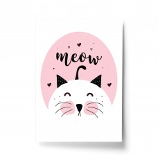 Cute Animal Nursery Print Cat Lover Gift Cat Sign Cat Gift Decor