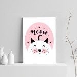 Cute Animal Nursery Print Cat Lover Gift Cat Sign Cat Gift Decor Cute Animal Nursery Print Cat Lover Gift Cat Sign Cat Gift Decor