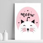 Cute Animal Nursery Print Cat Lover Gift Cat Sign Cat Gift Decor Cute Animal Nursery Print Cat Lover Gift Cat Sign Cat Gift Decor