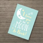 Yellow Blue Nursery Prints / Baby Room Wall Art / Bedroom Decor