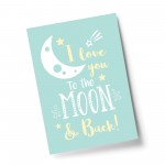 Yellow Blue Nursery Prints / Baby Room Wall Art / Bedroom Decor