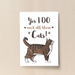 Funny Cat Print Funny Cat Sign Animal Print Home Decor Cat Gift