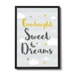 Grey Yellow Nursery Framed Prints Baby Room Decor Nursery Art
