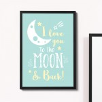 Yellow Nursery Print Cute Nursery Quote Print Girl Room Decor