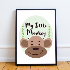 Nursery Print Framed Nursery Decoration Animal Print For Nursery