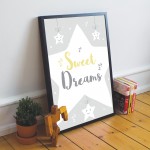 Grey Yellow Nursery Prints Baby Room Nursery Wall Art Baby Gifts