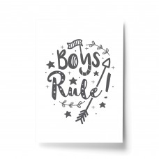 Cute Boys Bedroom Print Boy Bedroom Wall Art Decor Baby Gift