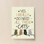 Cat Print Bedroom Wall Art Home Decor Funny Cat Sign Cat Gift