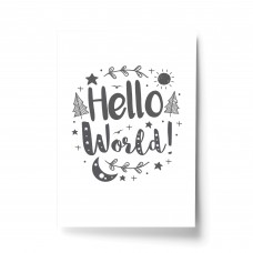 New Baby Gift Grey Nursery Decoration Baby Nursery Print Decor