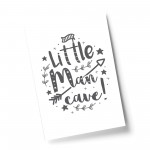 Little Man Cave Cute Nursery Prints Boy Bedroom Wall Art Decor