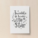Grey Nursery Art Prints Pictures for Baby Boys Girls Bedroom