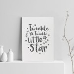 Grey Nursery Art Prints Pictures for Baby Boys Girls Bedroom