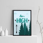 Nursery Prints For Baby Boy / Boys Bedroom Wall Art Decor Gifts