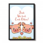 FRAMED Print For Baby Boy Nursery Baby Girls Nursery Bedroom Art