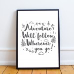 White Grey Nursery Framed Prints / Baby Room Wall Art Decoration White Grey Nursery Framed Prints / Baby Room Wall Art Decoration