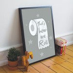 Funny Toilet Sign Funny Bathroom Sign Bathroom Quote Print 