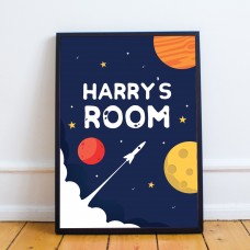 PERSONALISED Bedroom Sign Boys Bedroom Decoration Nursery Gift