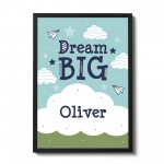PERSONALISED Bedroom Sign For Boys Bedroom Wall Art Decor