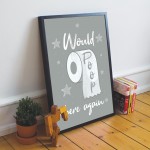 Grey Bathroom Sign Framed Bathroom Print Funny Toilet Loo Sign