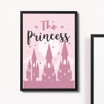 Little Girls Bedroom Accessories Princess Print Bedroom Decor