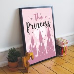 Little Girls Bedroom Accessories Princess Print Bedroom Decor
