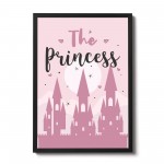 Little Girls Bedroom Accessories Princess Print Bedroom Decor
