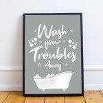 Bathroom Prints Framed Bathroom Prints Funny Home Decor Gift