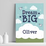 PERSONALISED Bedroom Sign Wall Art Boys Room Decoration 