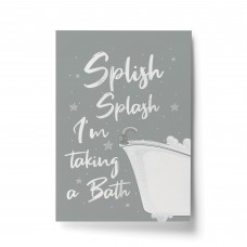 Funny Bathroom Quote Print Bathroom Toilet Loo Sign Decor