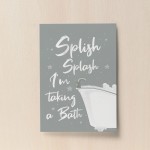 Funny Bathroom Quote Print Bathroom Toilet Loo Sign Decor