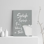 Funny Bathroom Quote Print Bathroom Toilet Loo Sign Decor