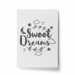 Cute Bedroom Sign Grey Nursery Print For Baby Girl Boy Bedroom