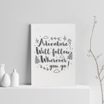 Grey Nursery Prints Baby Room Girls Boys Bedroom Wall Art Gift