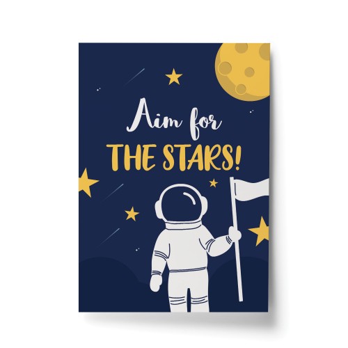 Space Print Boys Bedroom Wall Art Room Decoration Nursery Decor