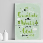 Fathers Day Gift For Grandad Birthday Gift From Granddaughter