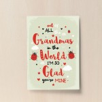 Grandma Gifts Birthday Gift For Grandma From Granddaughter Son
