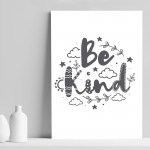 Motivational Print Grey Baby Nursery Print Nursery Decorations